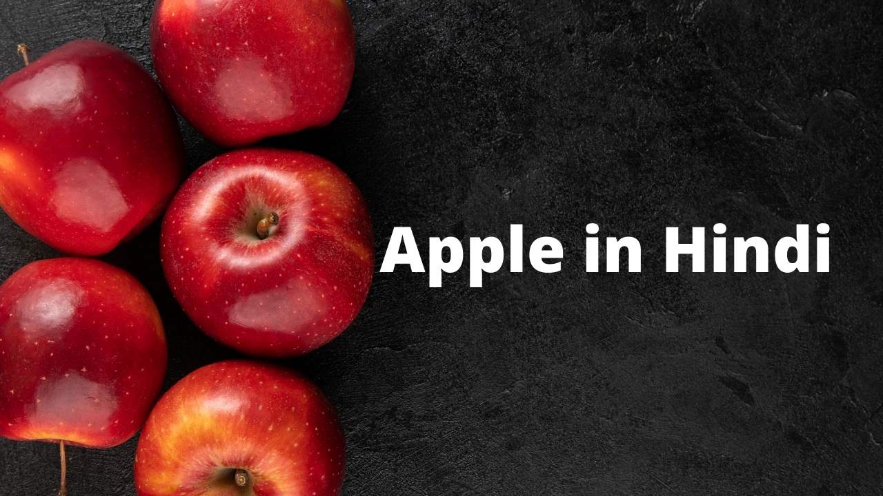 Apple in Hindi